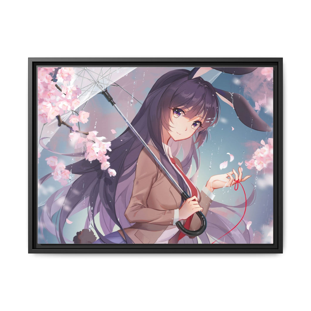 Rascal Does Not Dream Of Bunny Girl Senpai Canvas Framed Art Print