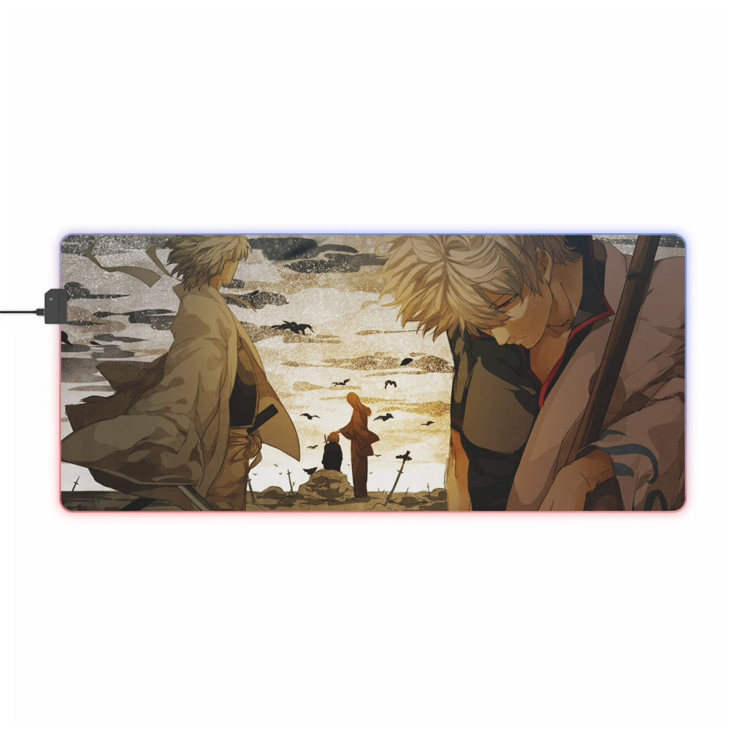 Anime Gintama RGB LED Mouse Pad (Desk Mat)
