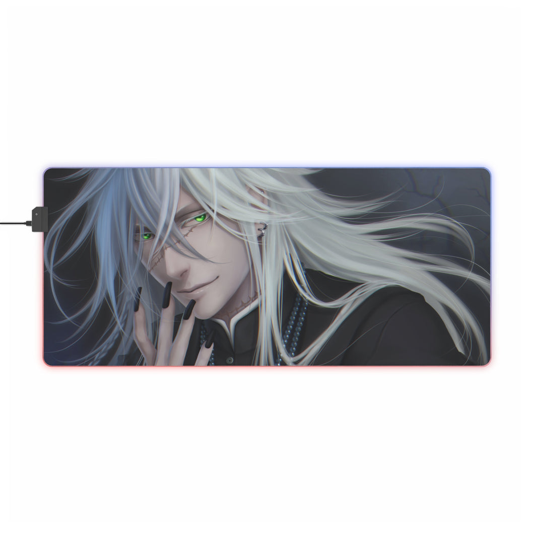 Undertaker (Black Butler) RGB LED Mouse Pad (Desk Mat)