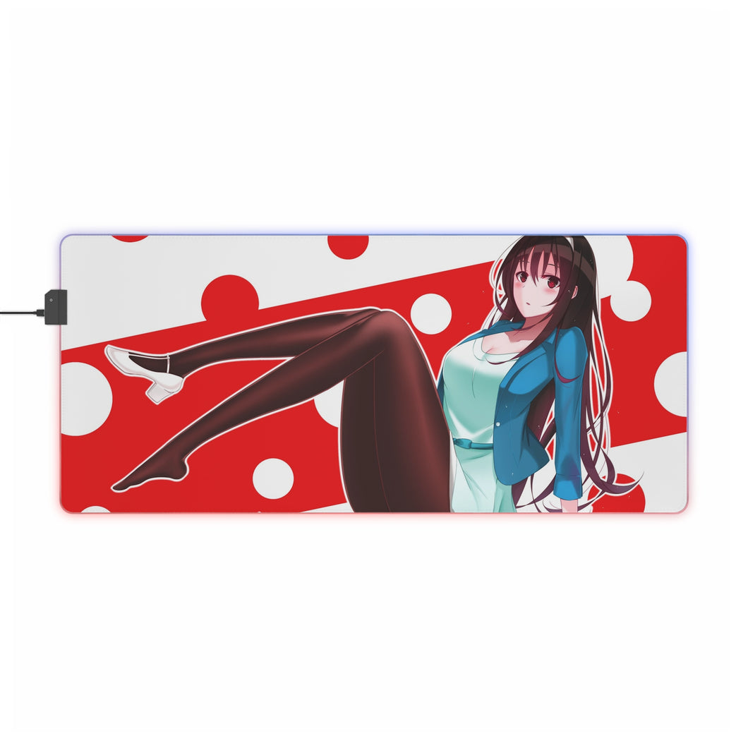 Saekano: How To Raise A Boring Girlfriend RGB LED Mouse Pad (Desk Mat)