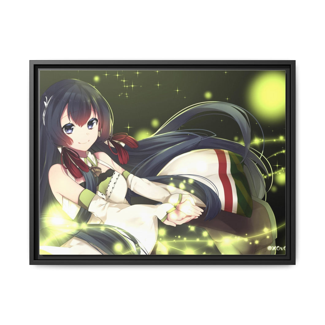 Mizuho Canvas Framed Art Print