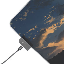 Load image into Gallery viewer, Anime Sunset RGB LED Mouse Pad (Desk Mat)
