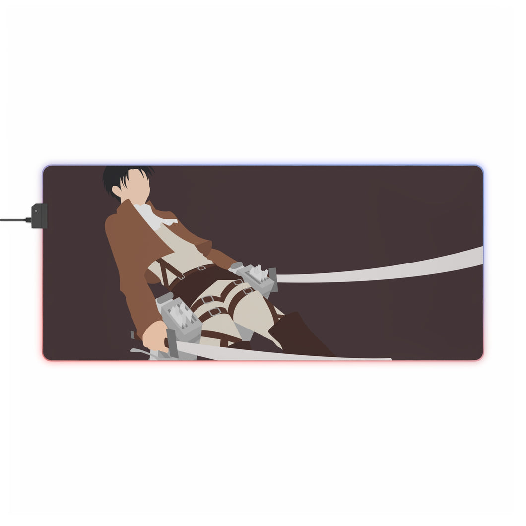 Anime Attack On Titan RGB LED Mouse Pad (Desk Mat)