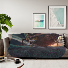 Load image into Gallery viewer, Howl&#39;s Moving Castle Sherpa Blanket
