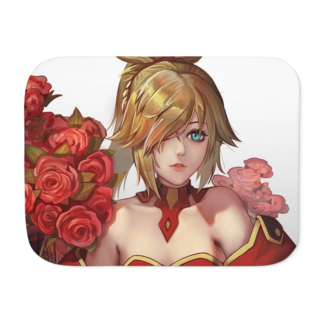 Fate/Apocrypha Saber Of Red Sherpa Blanket