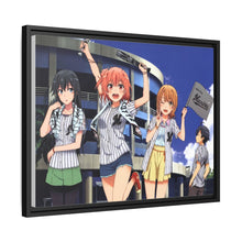 Load image into Gallery viewer, My Teen Romantic Comedy SNAFU Hachiman Hikigaya, Yukino Yukinoshita, Yui Yuigahama Canvas Framed Art Print
