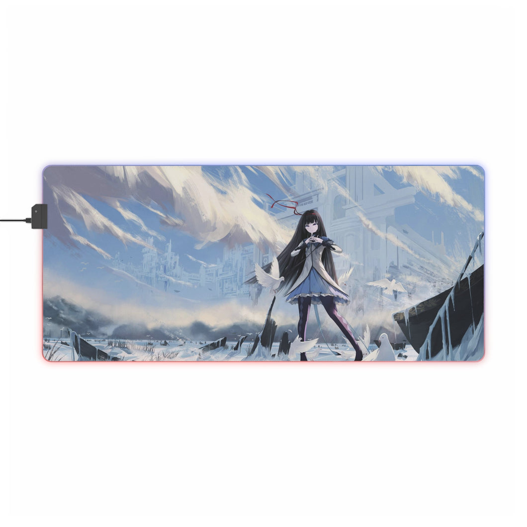 Puella Magi Madoka Magica RGB LED Mouse Pad (Desk Mat)
