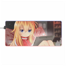 Load image into Gallery viewer, Gabriel DropOut Gabriel Tenma White RGB LED Mouse Pad (Desk Mat)

