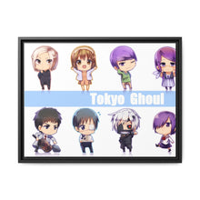 Load image into Gallery viewer, Anime Tokyo Ghoul Canvas Framed Art Print

