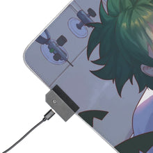 Load image into Gallery viewer, My Hero Academia Izuku Midoriya, Katsuki Bakugou RGB LED Mouse Pad (Desk Mat)
