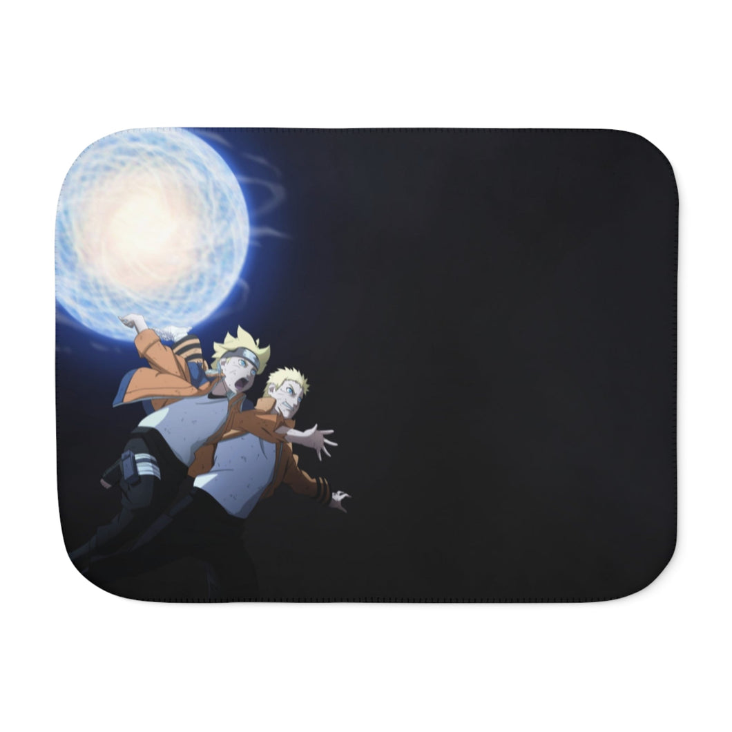 Anime Boruto Sherpa Blanket
