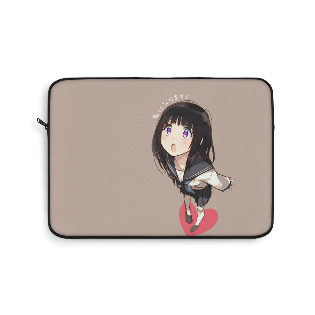 Eru Chitanda  Looking up Laptop Sleeve