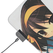 Load image into Gallery viewer, The Melancholy Of Haruhi Suzumiya RGB LED Mouse Pad (Desk Mat)

