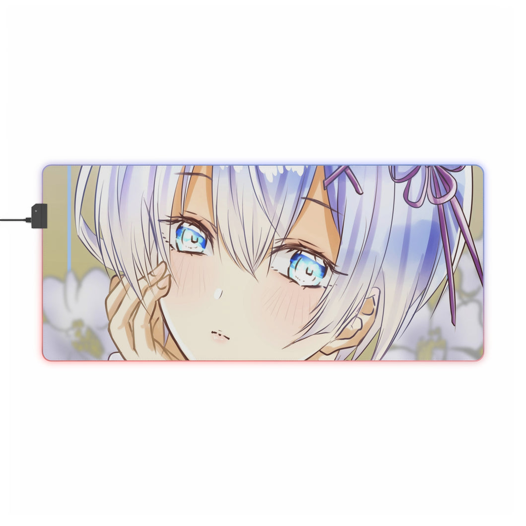 Re:ZERO -Starting Life In Another World- RGB LED Mouse Pad (Desk Mat)