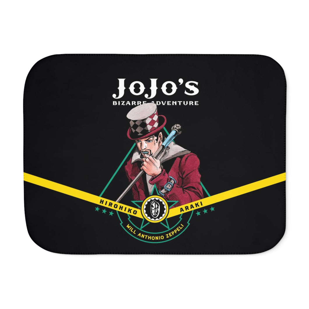 Anime Jojo's Bizarre Adventure Sherpa Blanket