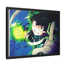 Load image into Gallery viewer, Deku the Future Symbol of Peace Canvas Framed Art Print
