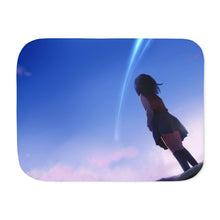 Load image into Gallery viewer, Your Name. Sherpa Blanket
