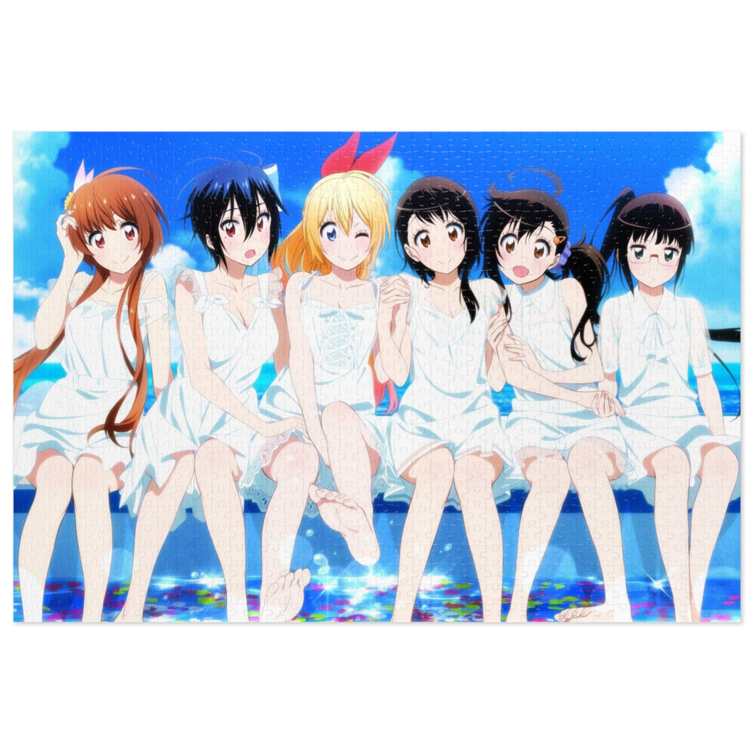 Nisekoi Chitoge Kirisaki, Kosaki Onodera, Seishirou Tsugumi, Marika Tachibana, Ruri Miyamoto Jigsaw Puzzle