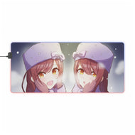 Oosaki Twins RGB LED Mouse Pad (Desk Mat)
