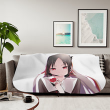 Load image into Gallery viewer, Kaguya Shinomiya Sherpa Blanket
