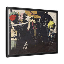 Load image into Gallery viewer, One Piece Monkey D. Luffy, Roronoa Zoro, Sanji, Tony Tony Chopper, Usopp Canvas Framed Art Print
