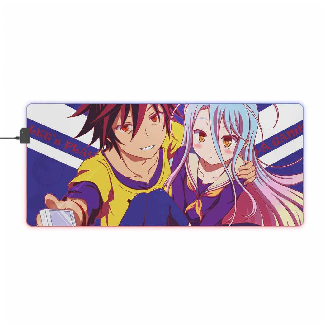 No Game No Life RGB LED Mouse Pad (Desk Mat)