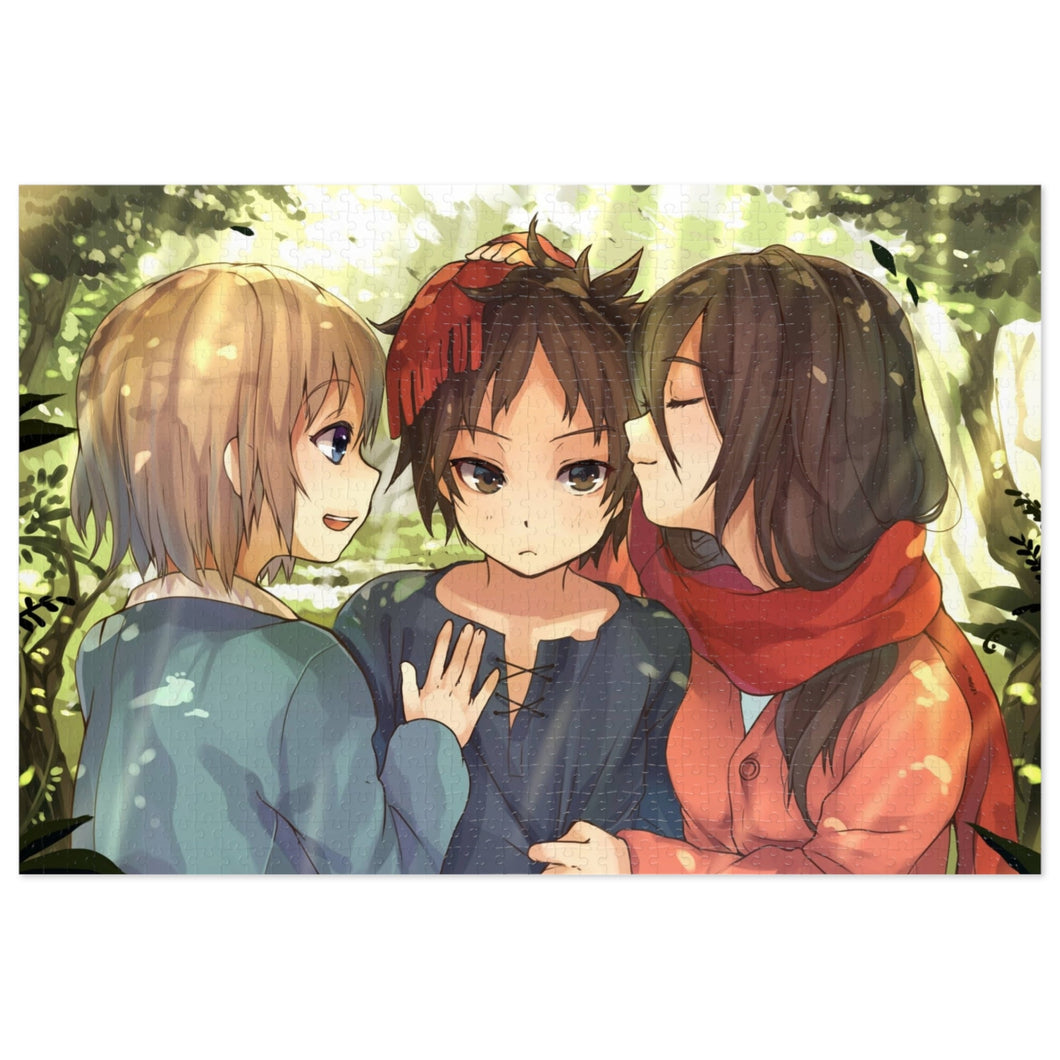 Anime Attack On Titan Jigsaw Puzzle