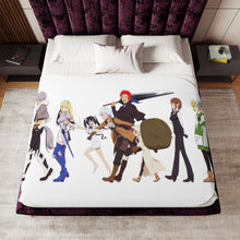 Load image into Gallery viewer, Is It Wrong To Try To Pick Up Girls In A Dungeon? Sherpa Blanket
