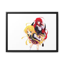 Load image into Gallery viewer, High School DxD Rias Gremory, Asia Argento Canvas Framed Art Print
