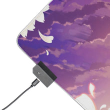 Load image into Gallery viewer, Ruki and Renamon from Digimon Tamers RGB LED Mouse Pad (Desk Mat)
