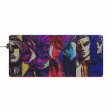 Load image into Gallery viewer, Anime Jojo's Bizarre Adventure RGB LED Mouse Pad (Desk Mat)
