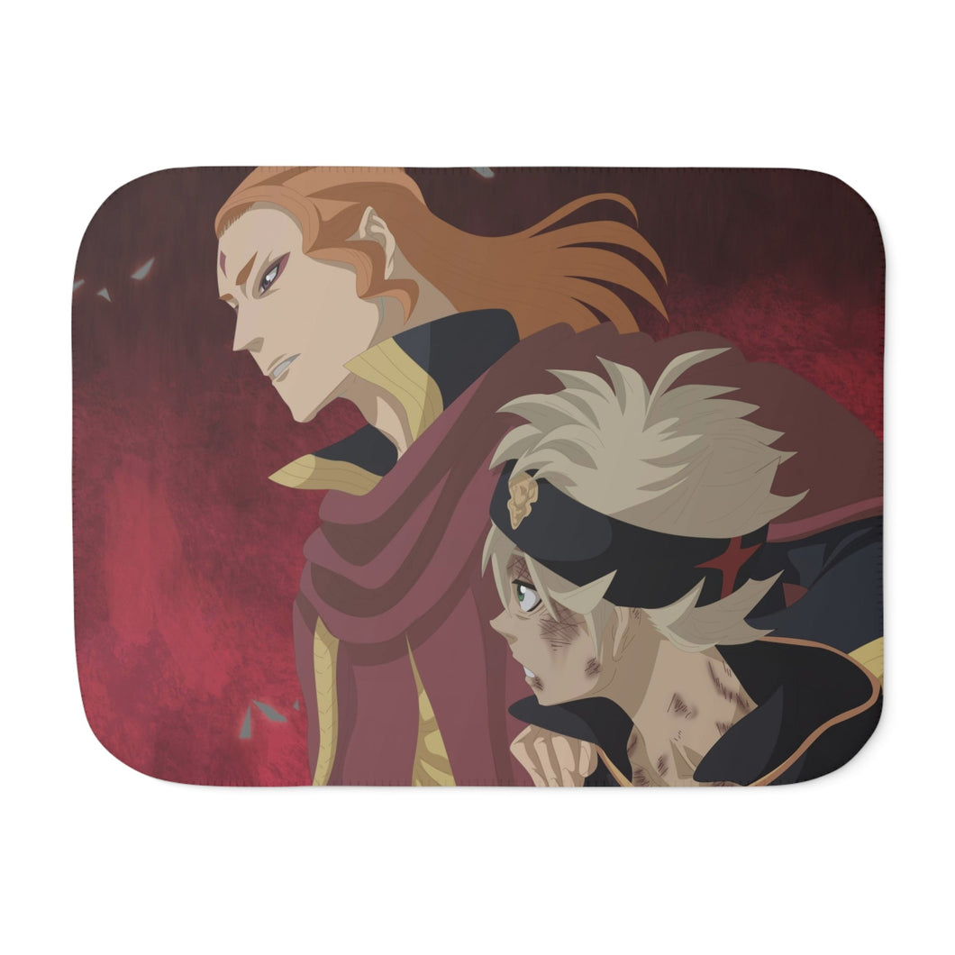 Black Clover Asta Sherpa Blanket