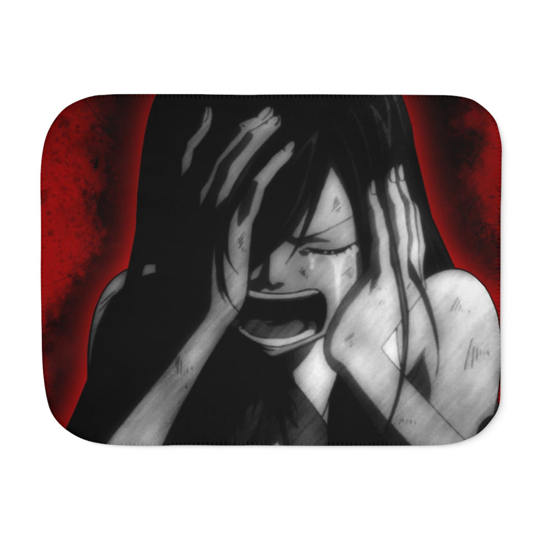 Erza Scarlet Sherpa Blanket