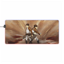 Load image into Gallery viewer, Anime Attack On Titan RGB LED Mouse Pad (Desk Mat)
