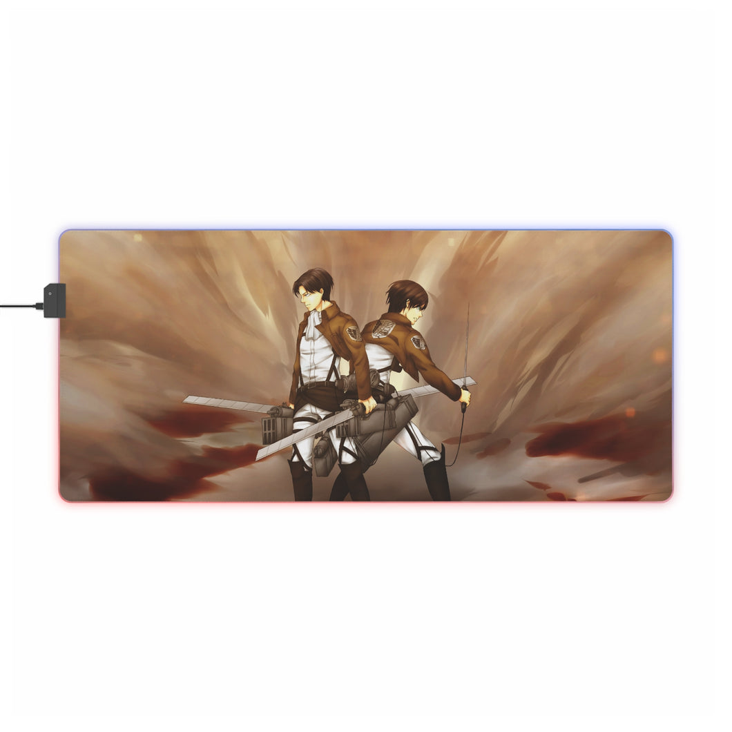 Anime Attack On Titan RGB LED Mouse Pad (Desk Mat)