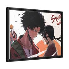 Load image into Gallery viewer, Anime Samurai Champloo Canvas Framed Art Print
