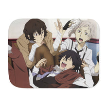 Load image into Gallery viewer, Anime Bungou Stray Dogs Sherpa Blanket
