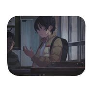 Anime ERASED Sherpa Blanket