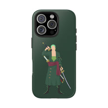 Load image into Gallery viewer, One Piece Minimalist Roronoa Zoro iPhone Cases
