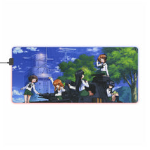 Load image into Gallery viewer, Girls und Panzer RGB LED Mouse Pad (Desk Mat)
