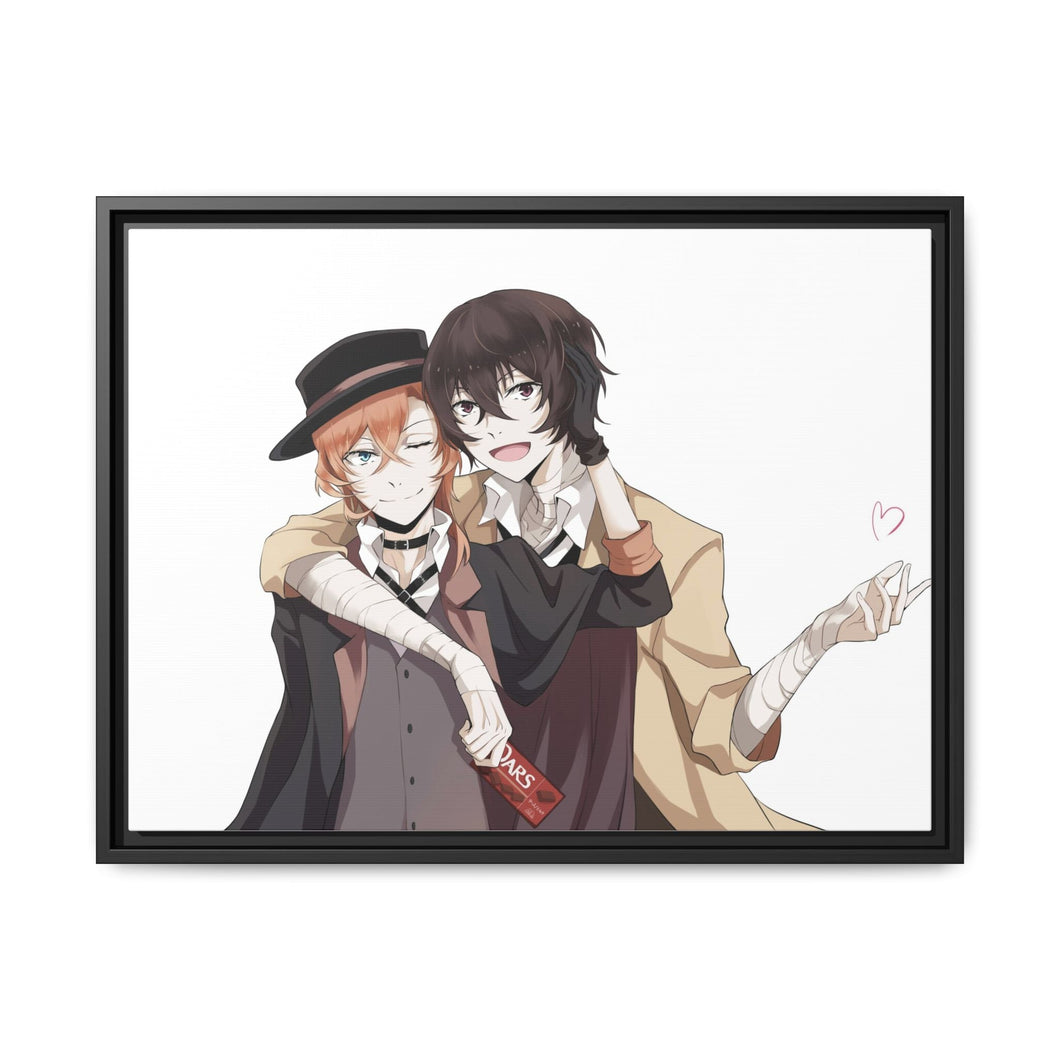 Anime Bungou Stray Dogs Canvas Framed Art Print