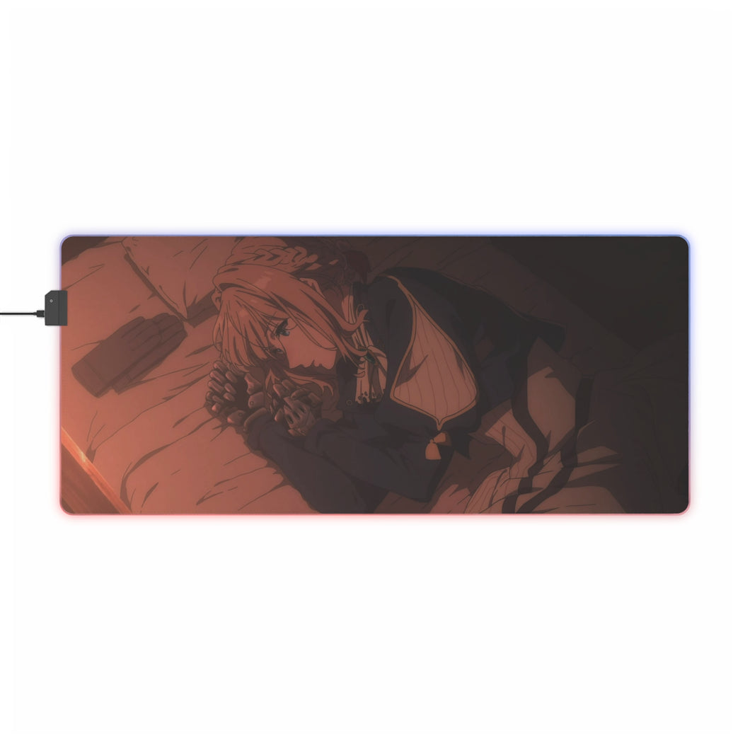 Violet Evergarden RGB LED Mouse Pad (Desk Mat)