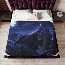 Load image into Gallery viewer, Fairy Tail Erza Scarlet, Jellal Fernandes Sherpa Blanket
