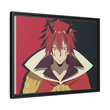 Load image into Gallery viewer, Benimaru - Tensei shitara Slime Datta Ken Minimalist Canvas Framed Art Print
