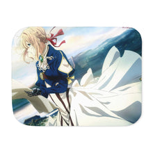 Load image into Gallery viewer, Violet Evergarden Violet Evergarden Sherpa Blanket
