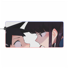 Load image into Gallery viewer, Komi Can&#39;t Communicate Komi Shouko, Tadano Hitohito RGB LED Mouse Pad (Desk Mat)
