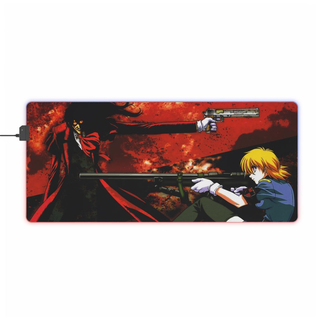 Hellsing RGB LED Mouse Pad (Desk Mat)