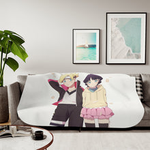 Load image into Gallery viewer, Boruto Sherpa Blanket

