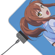 Load image into Gallery viewer, Aoyama Nanami Kanji 1920x1080 RGB LED Mouse Pad (Desk Mat)
