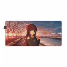 Load image into Gallery viewer, Hifumi Takimoto - New Game RGB LED Mouse Pad (Desk Mat)
